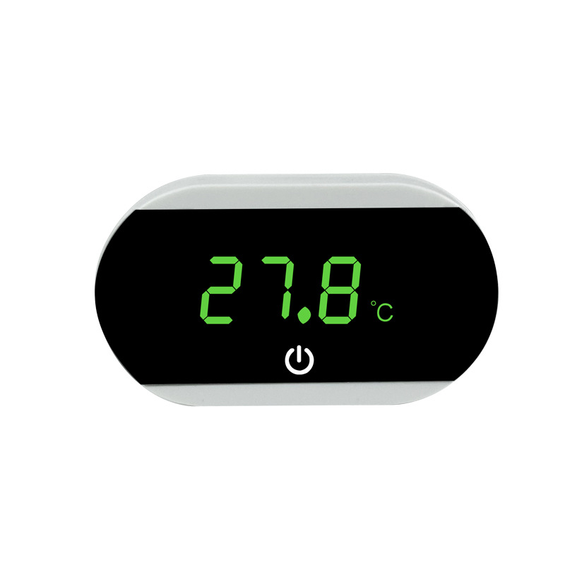 Cross-Border Mini Fish Tank Thermometer External Led Digital Display Water Thermometer Aquarium Fish Tank Thermometer