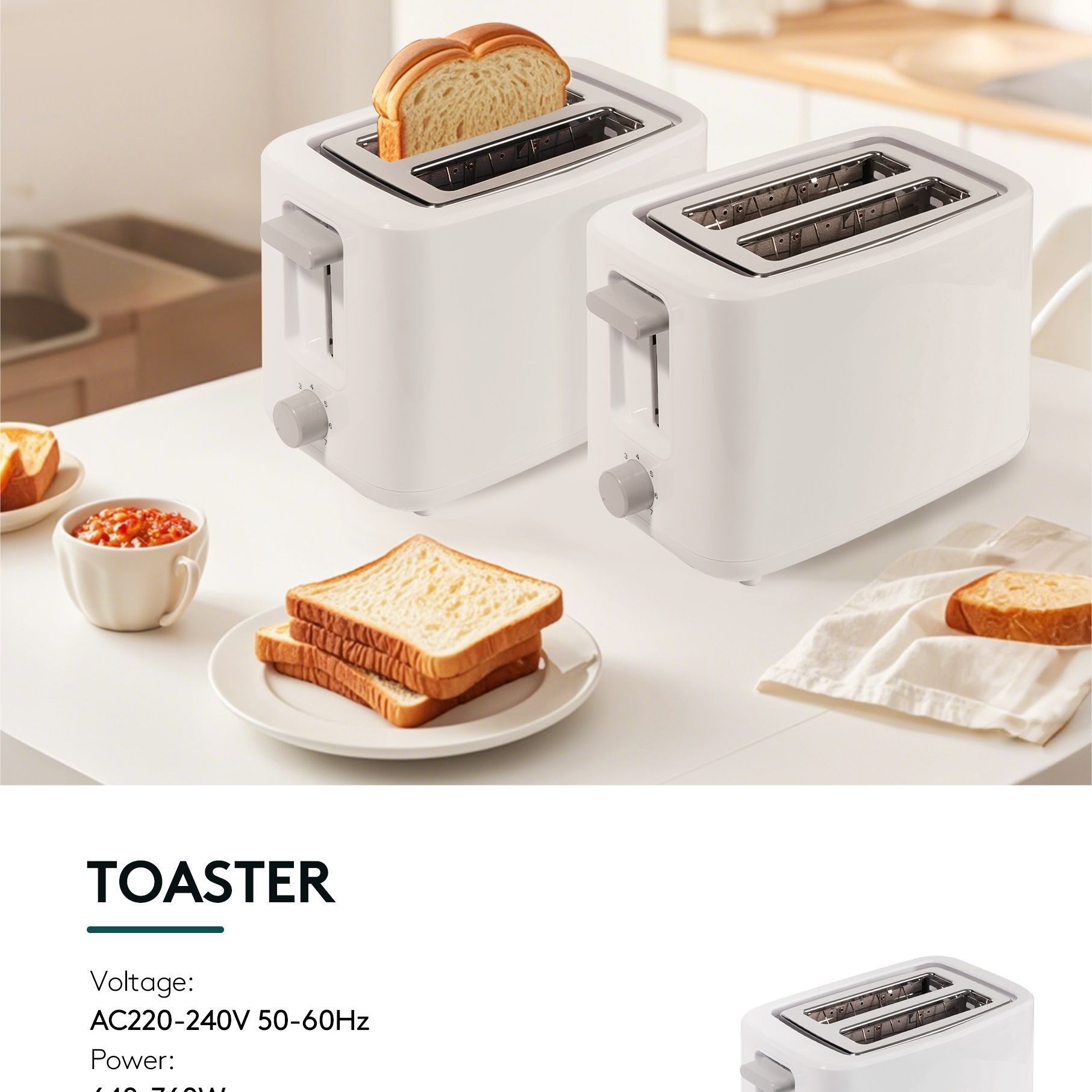 Breakfast Toaster with 7 Levels of Firepower, Household Multifunctional Breakfast Machine, Sandwich Machine, Small Bagging Machine, Breakfast Machine