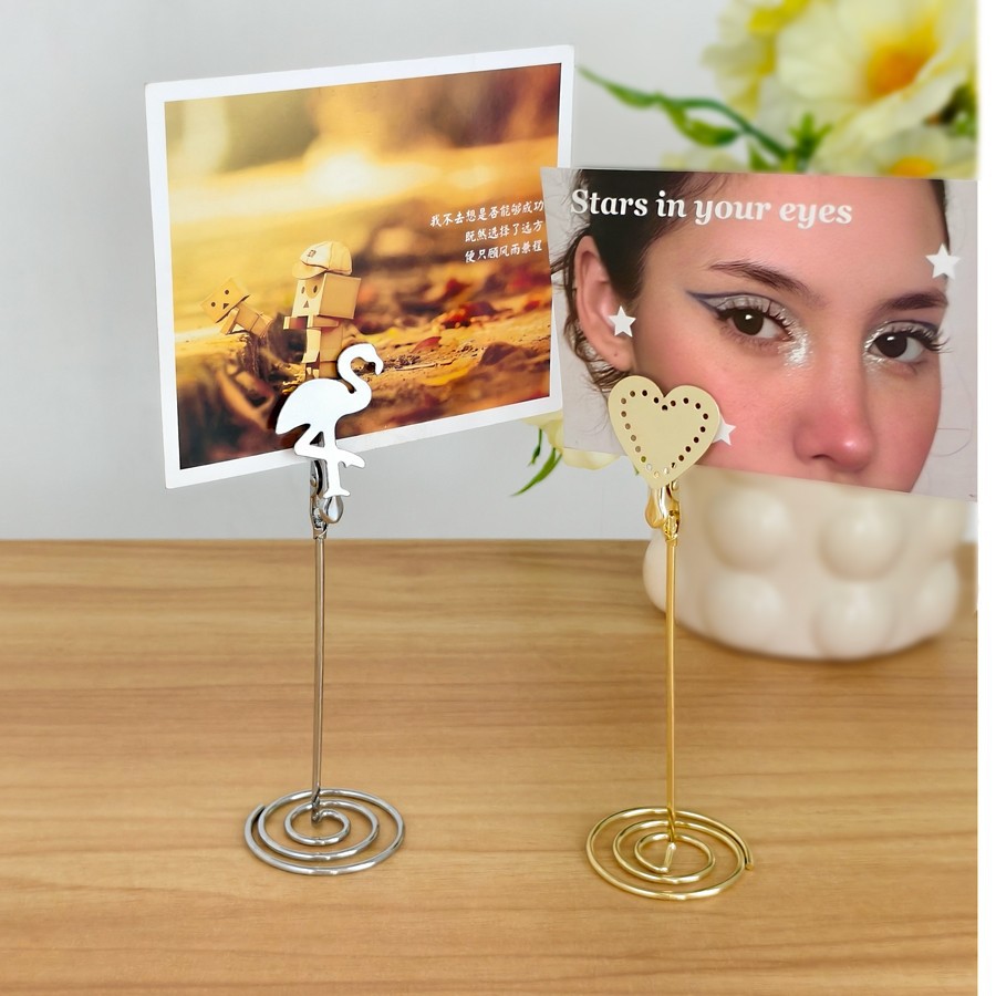 120mm Crocodile Mouth Shaped Note Holder, Business Card Holder, Card Holder, Wedding Seat Holder, Cross-Border Ready Stock