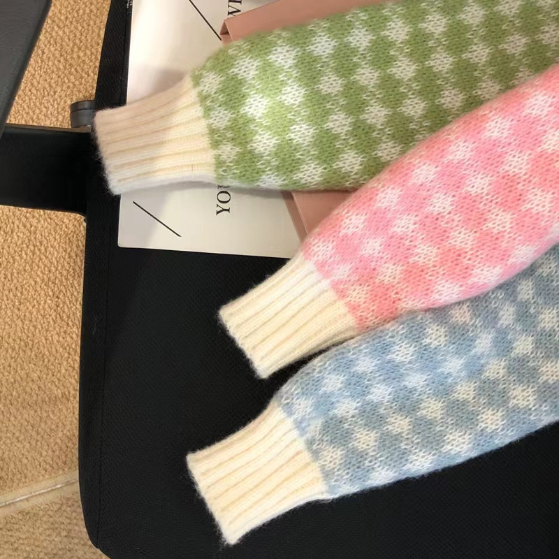 Soft and Waxy Small Fragrant Style Knitted Jacket Women's Short Sweater Cardigan Outer Wear Girly Women's Sweater Slimming Look and Whitening