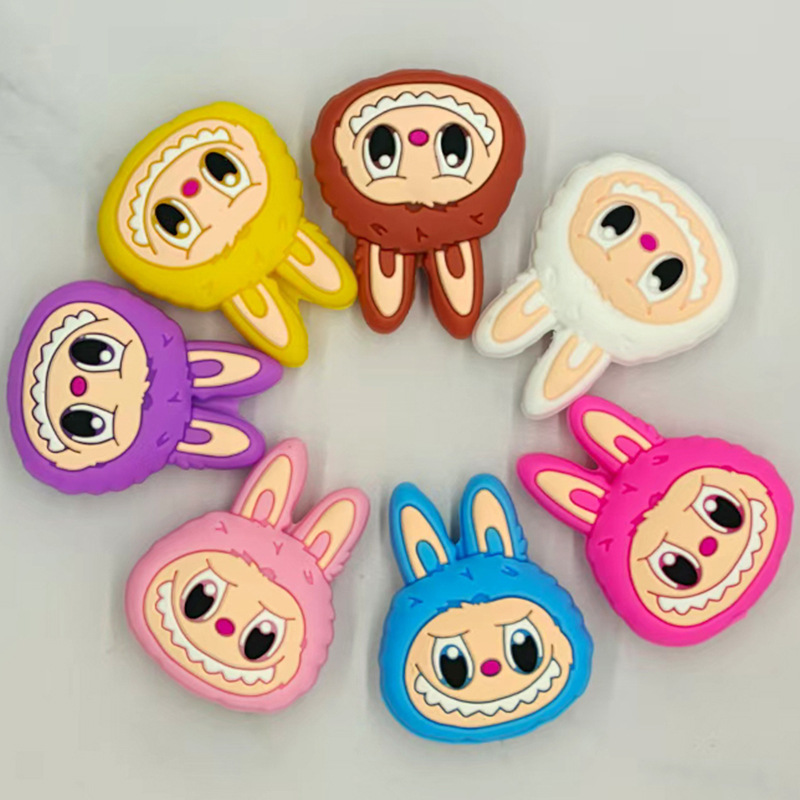 Creative New Silicone Tennis Racket Shock Absorber Double-Sided Glue Embedded Multi-Style Mixed Batch Cross-Border Wholesale