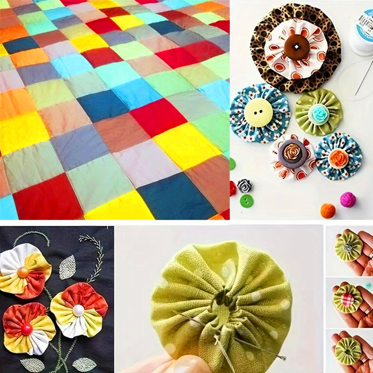 Cross-Border Hot-Selling Pure Color 50/100 Pieces of Pure Cotton Cloth Blocks Sewing Handmade Cloth Set Stitching Quilting Cloth