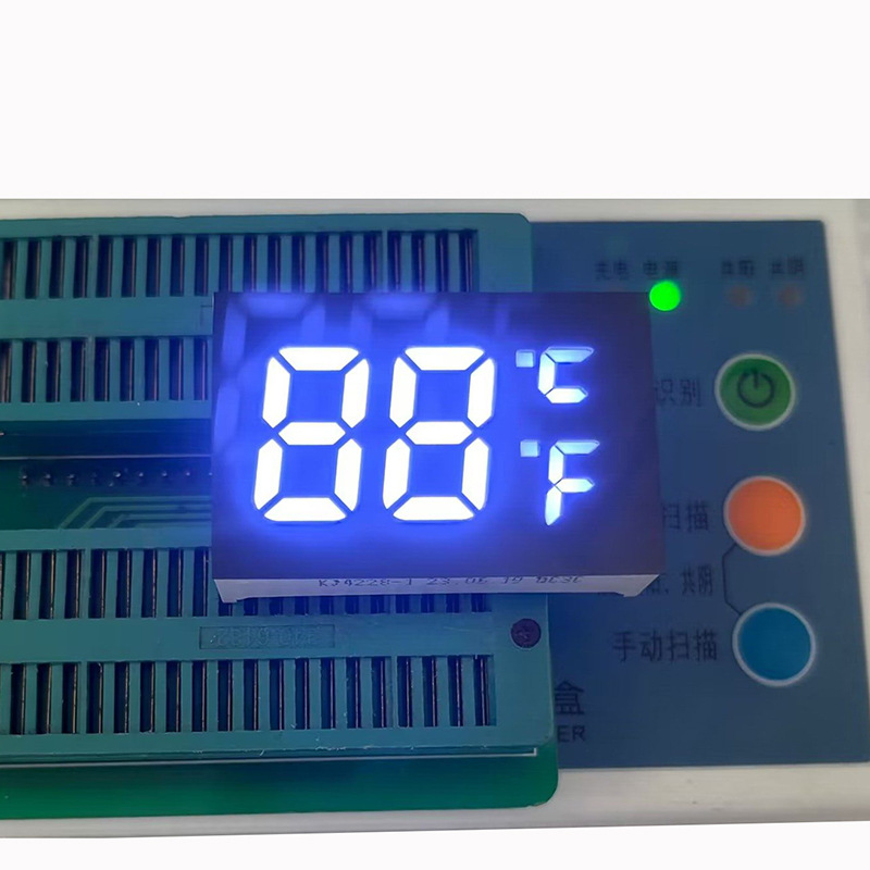 Factory Direct Supply Multi-Color Led Digital Tube Faucet Led Digital Color Screen Temperature and Humidity Digital Display Tube Customization