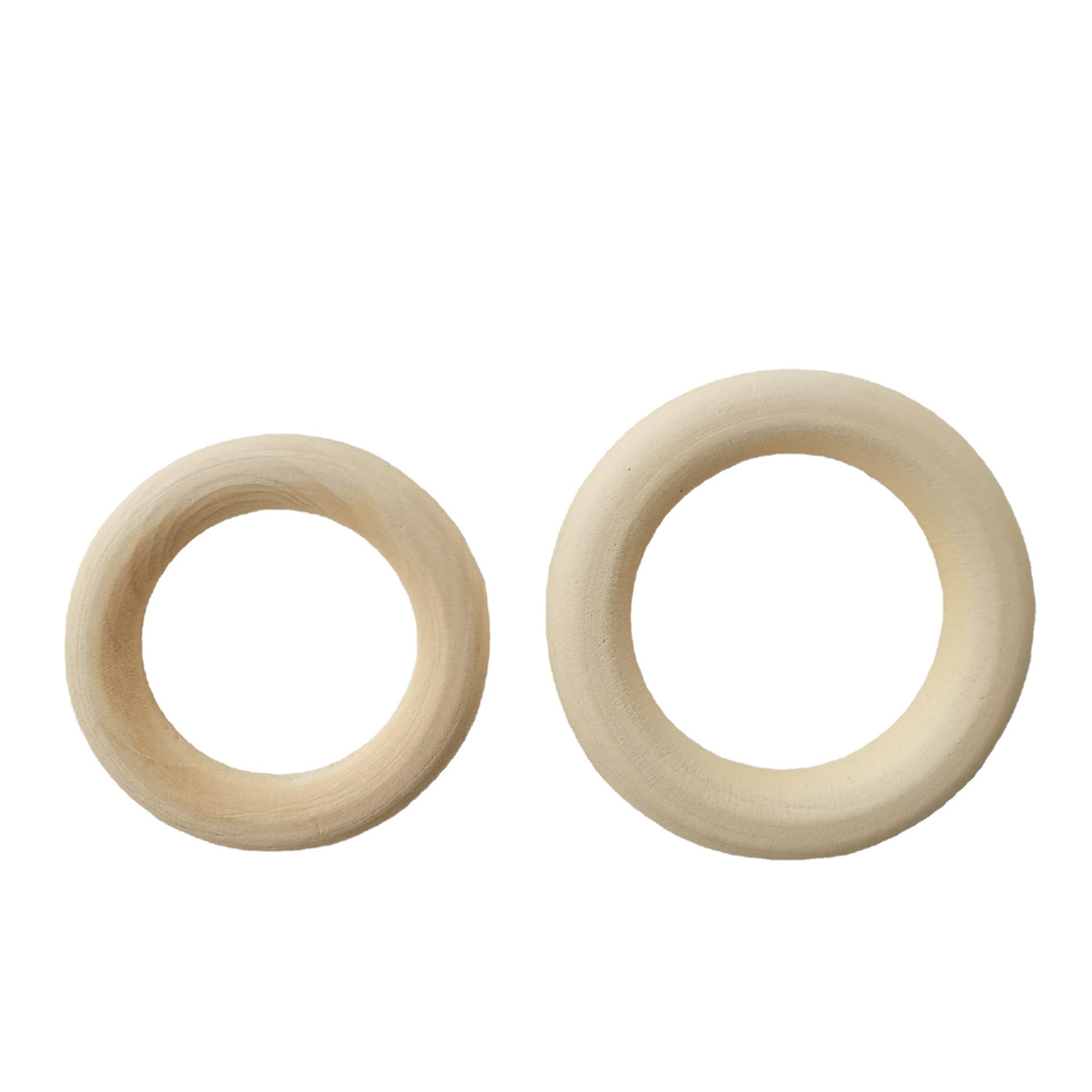 Factory Direct sale wood color wooden ring lotus candy box portable wooden ring curtain wooden ring wooden crafts wholesale