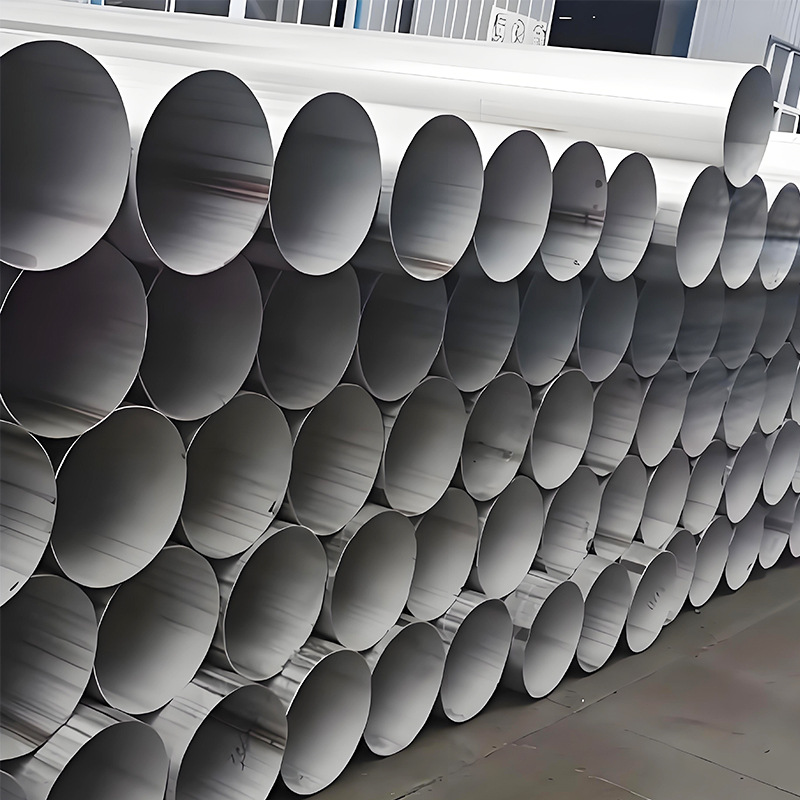 Manufacturers Wholesale Stainless Steel Welded Pipe 304 316L 201 Large Diameter Stainless Steel Industrial Welded Pipe