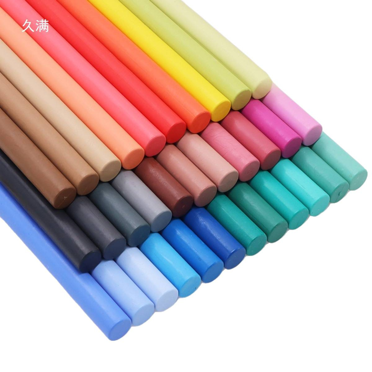 Round Fire Paint Wax Sticks Can Be Used with Fire Paint Guns to Seal Wax Envelopes and Seals. 90 Colors Are Available