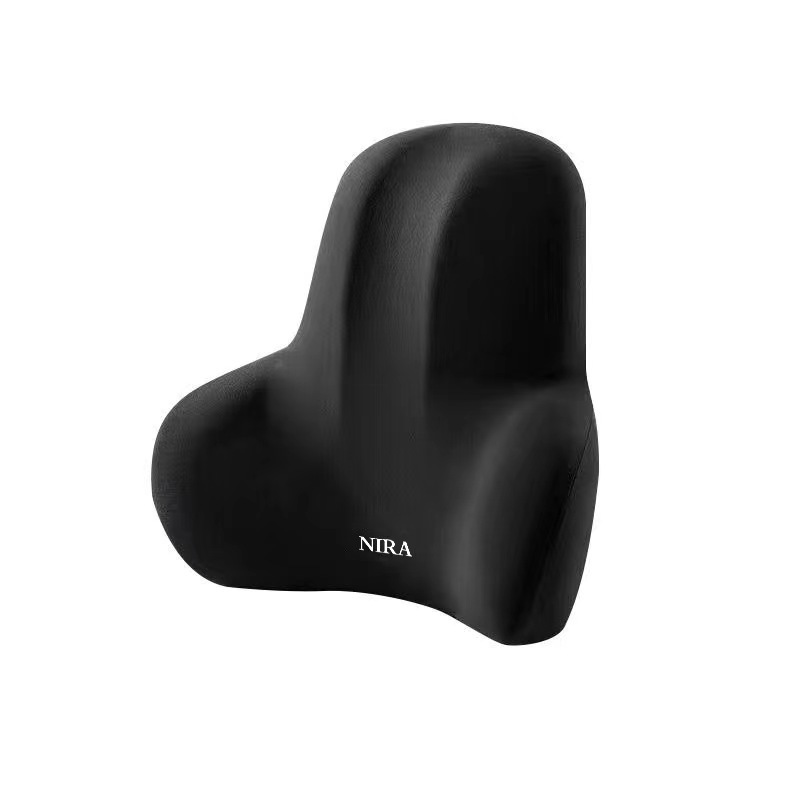 Car lumbar support headrest car neck pillow back cushion waist support suit memory foam car lumbar support waist support