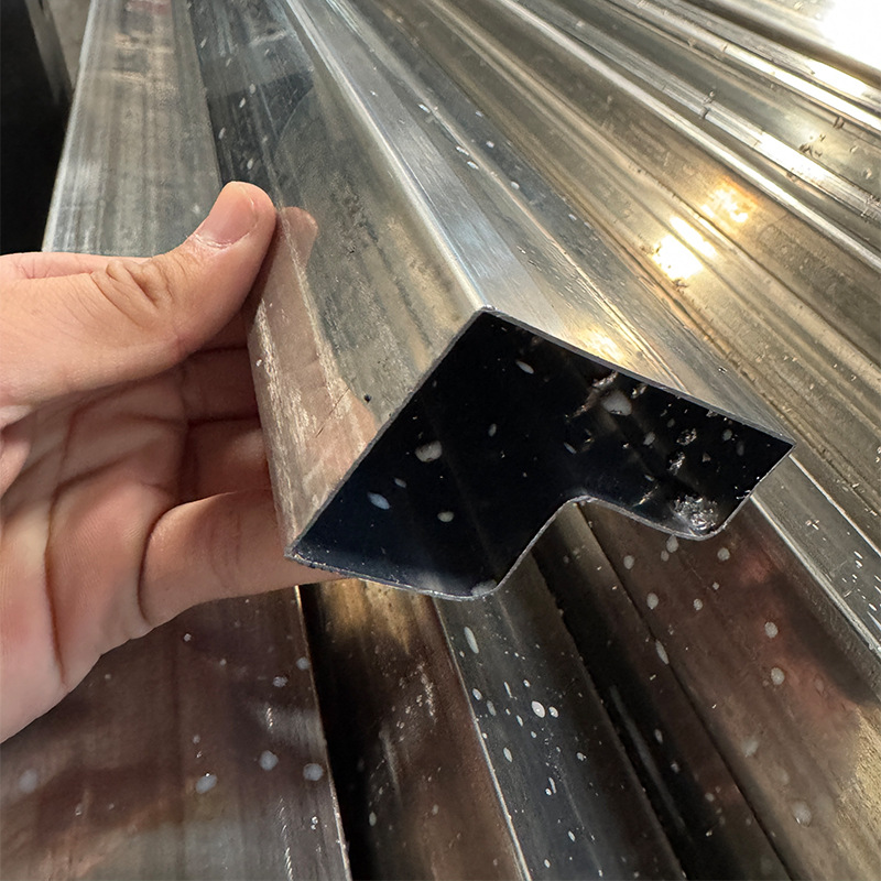 Foshan Stainless Steel Special-Shaped Pipes, Thickened Wear-Resistant Door Frame Pipes, Stainless Steel Welded Pipes, Special-Shaped Pipes for Factory and Machine Room Use