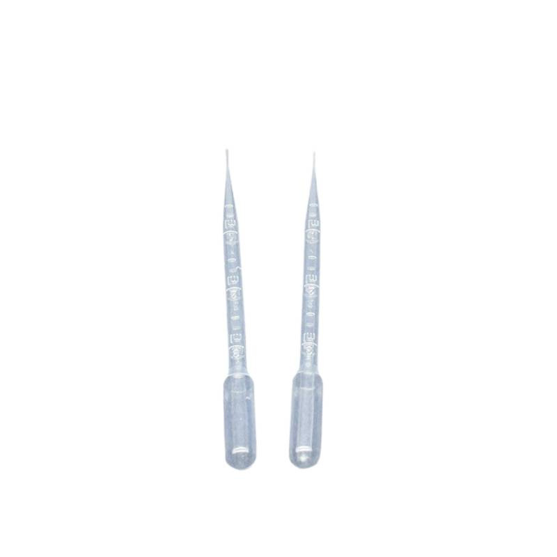 3ml Disposable Plastic Graduated Pipette/Plastic Dropper/Ab Glue Dropper 10 Pieces/Pack
