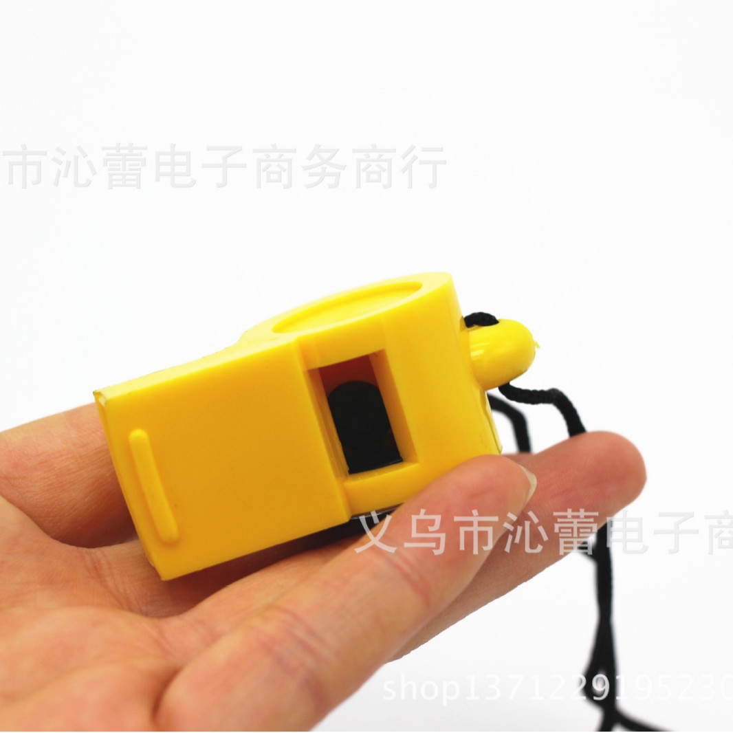 2-in-1 multifunctional whistle with Compass plastic whistle, multifunctional plastic whistle