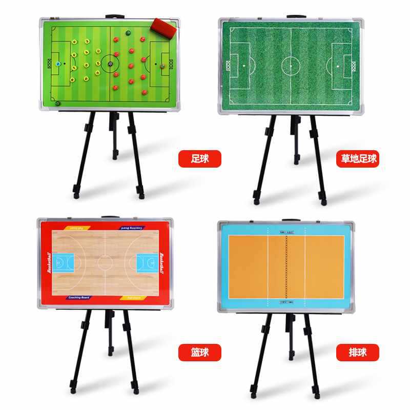 Magnetic Digital Football Tactical Board Bracket-type Teaching Board Coach Chart Rewritable Coach Tactical Equipment