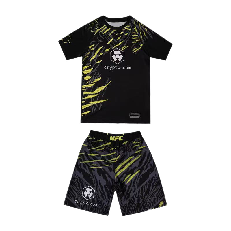 Boxing Suit Set Fighting Muay Thai Mma Training Suit Men's and Women's Sports Fitness Cfc Five-Point Shorts Venom