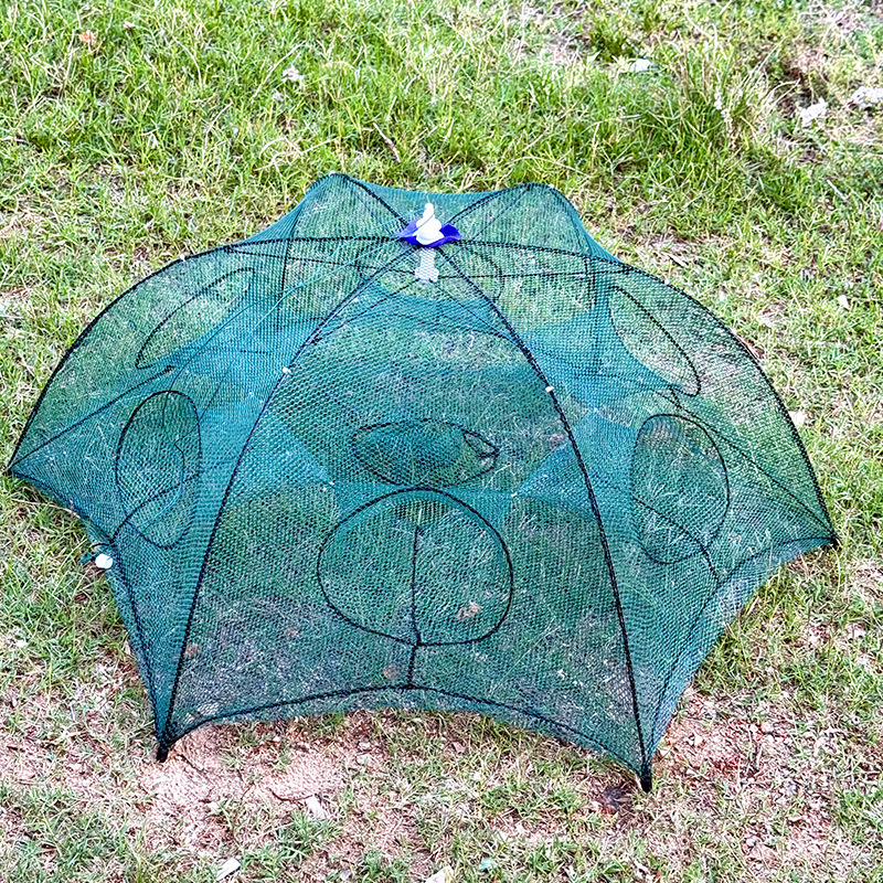 Umbrella Net Shrimp Cage Fishing Net Fish Protection Umbrella Cage Automatic Folding Fishing Net Throwing Net Fishing Cage Cover Cage River Shrimp Net Eel Cage