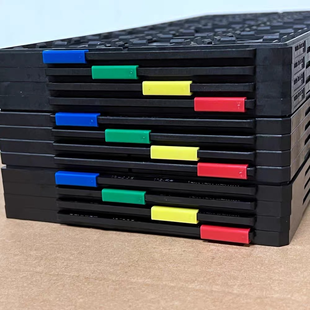 Tray Clip Chip Holder Strip Multi-Color Tray Electronic Component Sorting and Organizing High Temperature Resistant Anti-Static Buckle