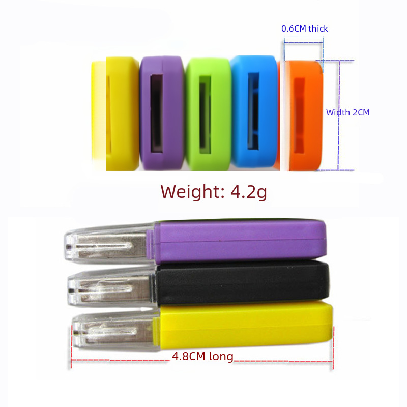 Mobile phone card reader USB2.0 medium speed download multi-color SD card reader TF card mobile phone memory card U disk USB
