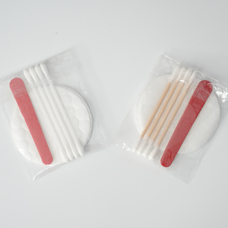 Nursing Kit, Disposable Nursing Kit, Cotton Swab, Scrub Strips, Nail Polish Remover, Hotel Care Kit