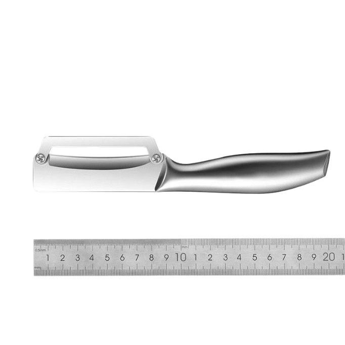 New Thickeneded Stainless Steel Peeling Knife Kitchen Special Peeling Knife Sugar Cane Pumpkin Lettuce Peeling Knife