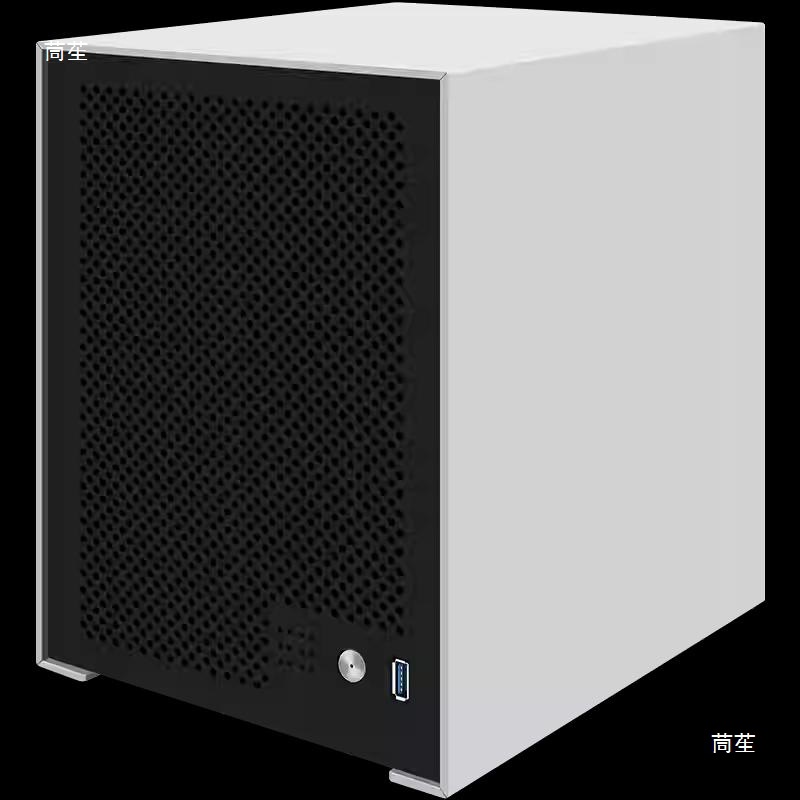 N100 Itx Nas Storage N305 N150 N355 Low Power Consumption 6-Bay Fei Niu Black Qunhui Chassis Nas