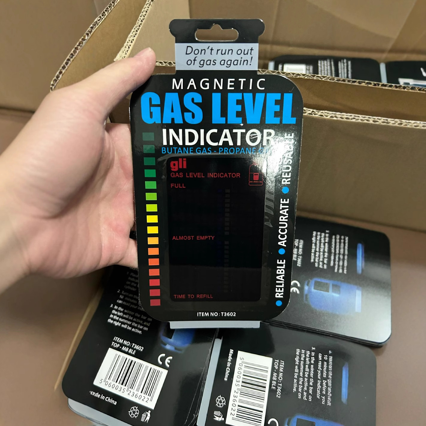 Gas Residue Magnetic Test Card Bulk Gas Tank Soft Magnetic Test Card Gas Gas Magnet Card