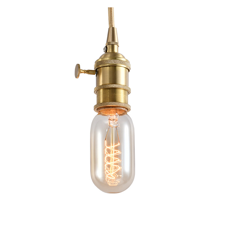 [T45 Wire Winding] Edison Retro Dimming Light Bulb American Industrial Style Country Scandinavian Magic Bean Chandelier Bulb