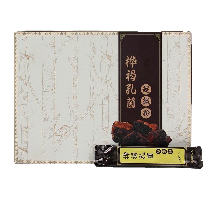 Chaga Mushroom Processing Oem Powder Tea Drink Multi-Formula Chaga Product Custom Source Manufacturer Supports Sample Making