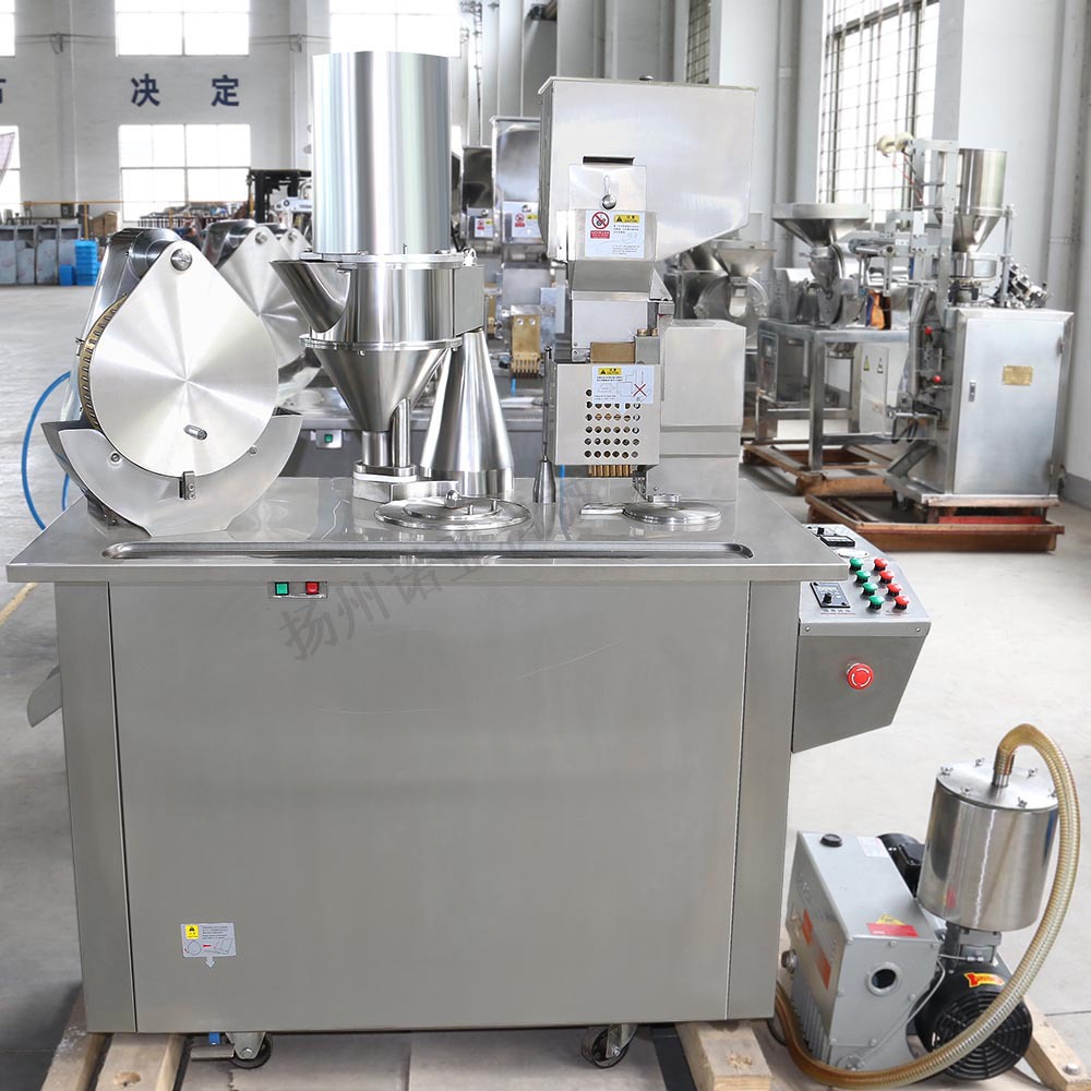 Jtj-Ⅰ Semi-Automatic Capsule Filling Machine Stainless Steel Medicine Health Products Powder Granular Material Filling Machine