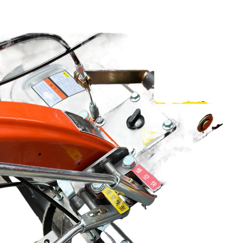 Chongqing Direct-Drive Four-Wheel Drive Micro-Tiller Multifunctional Mountain Rotary Tiller Diesel Engine High-Power Agricultural Tiller