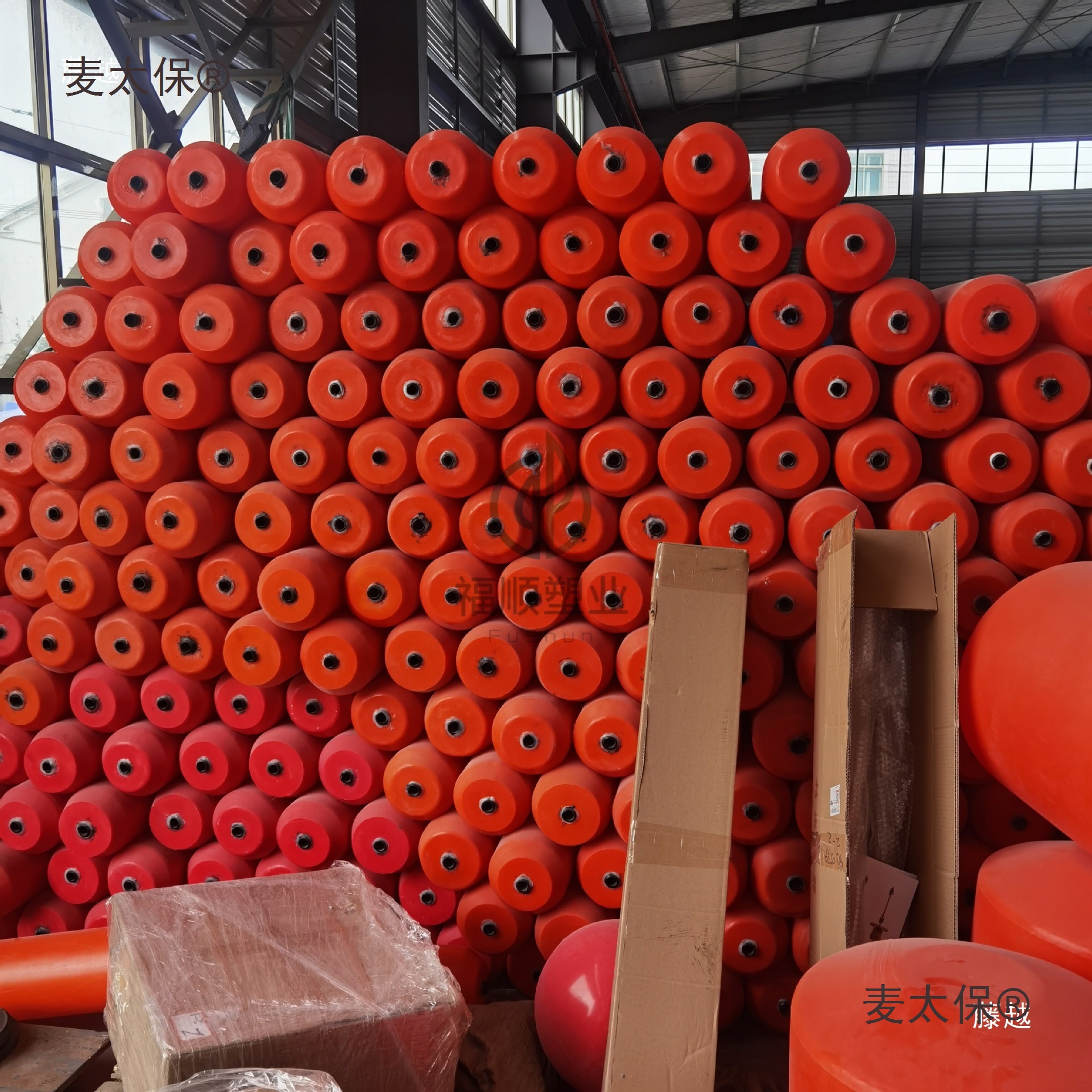 Multi-Specification Pipeline Float, Sewage-Blocking Float, Combined Sand Pumping Plastic Float, Warning Polyethylene Plastic Float, Metabo
