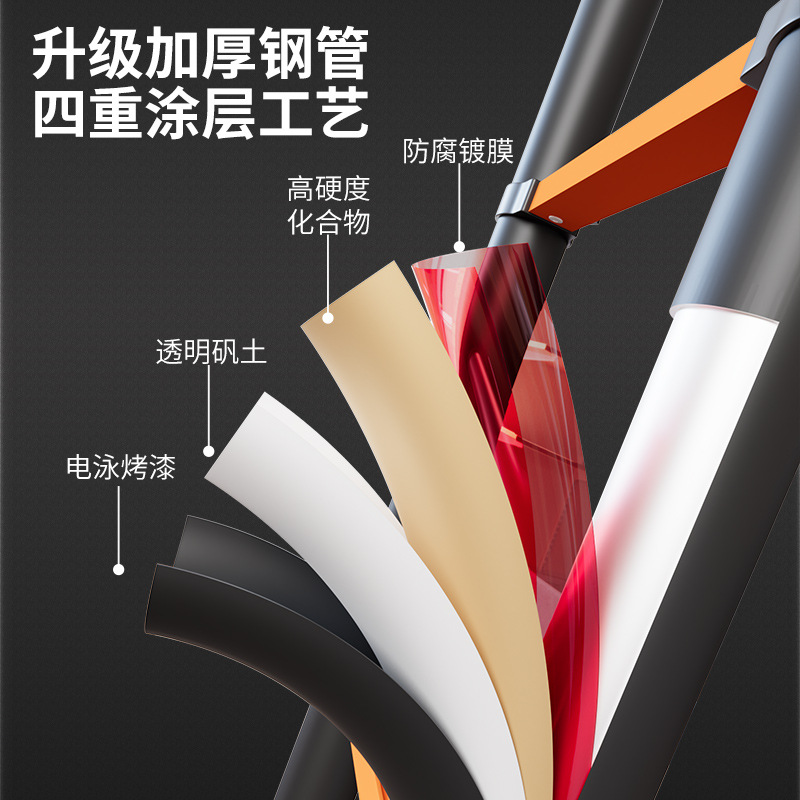 Craft Zhicheng Thickened Carbon Steel Telescopic Ladder Household Multifunctional Herringbone Ladder Bamboo Ladder Lifting and Folding Engineering Stairs