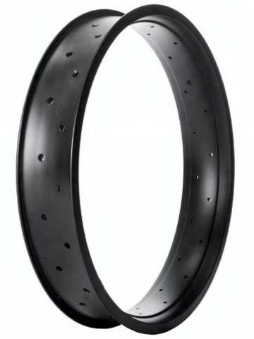 20*4.0 Aluminum Ring Bicycle Electric Bicycle Black Rim Snow Bike Fat Tire 12g Double Layer 36 Hole Aluminum Ring