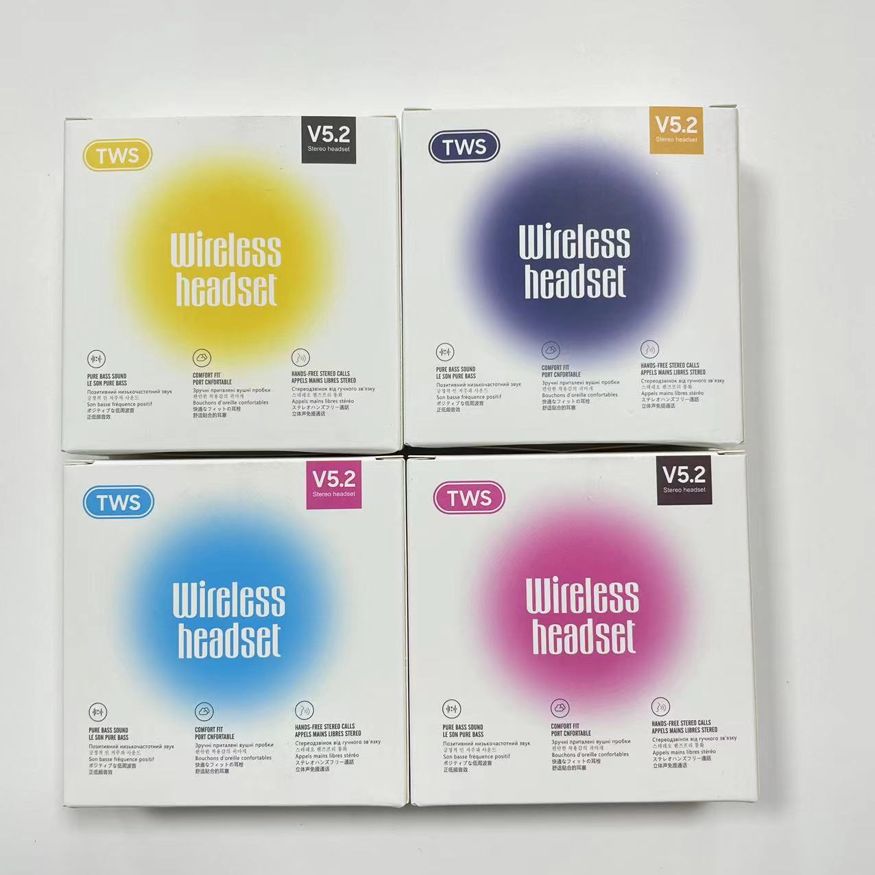 New neutral Bluetooth wireless headset box i12 Apple three generation TWS universal pro4/5/6 generation spot