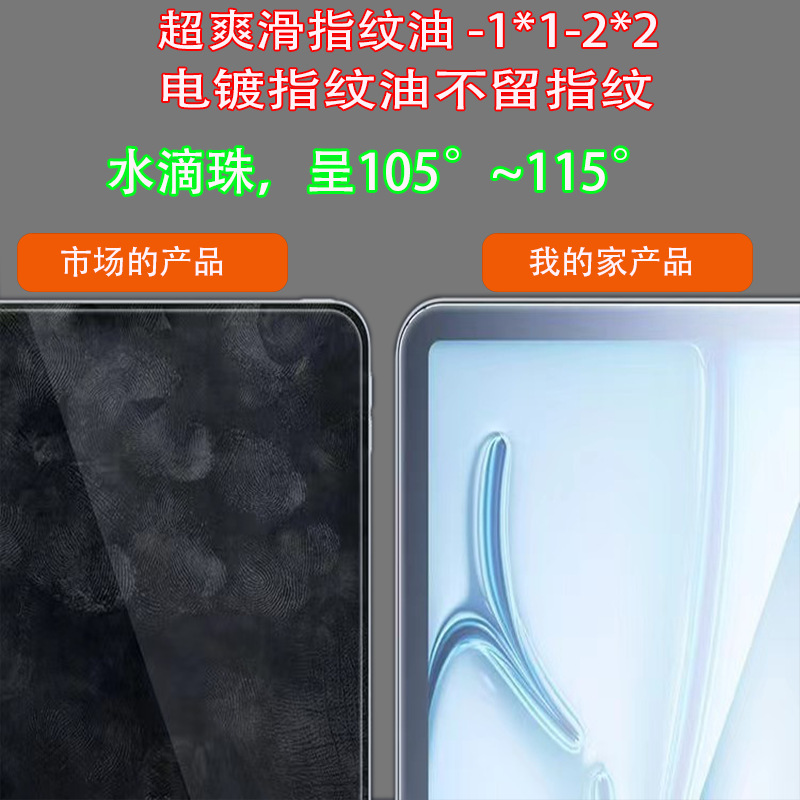 Suitable for iPad Air 11inch Tempered Film (2025) Tablet Pro 13inch Protective Film Apple 10Th Generation 10.9inch
