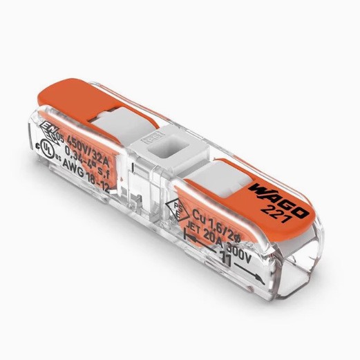 Wago 221-2401 Wire Docking Connector Connector Wire Card Lamp Quick Connector