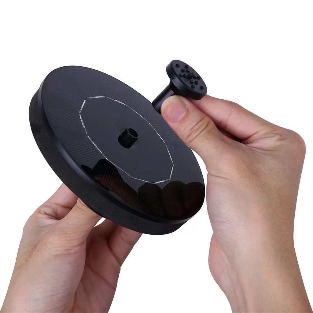 Solar Fountain Fish Pond Floating Fountain Circulating Water Spray Small Outdoor Courtyard High-Power Oxygenation Micro Fountain