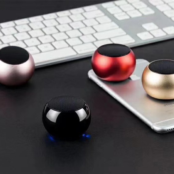 BM3D one-to-two Bluetooth speaker aluminum alloy bass small steel gun TWS wireless mini audio gift speaker