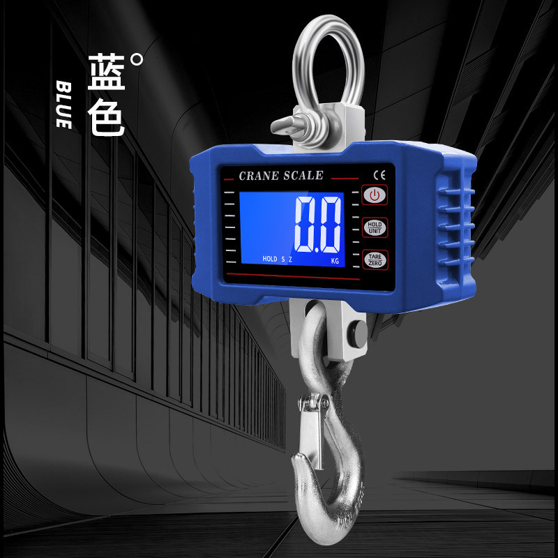1000kg Digital Crane Scale Manufacturer Wholesale Digital Scale 1.5t Hook Scale Traveling Scale Satchel Hanging Scale 1t Digital Scale