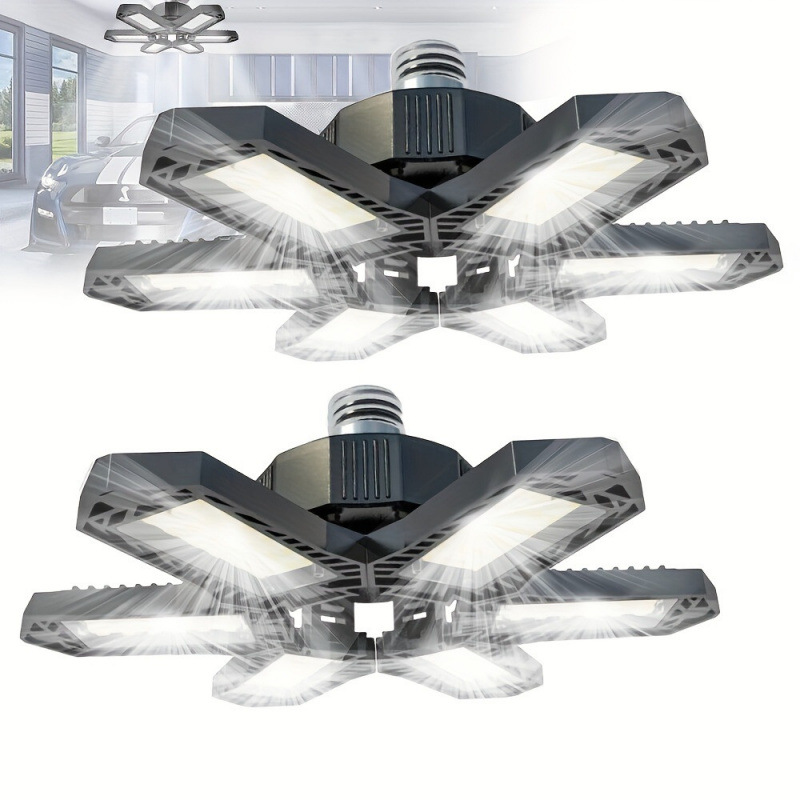 2026 New Cross-Border Dropshipping 2/4/Deformable Led Ceiling Light 2/4/Deformable