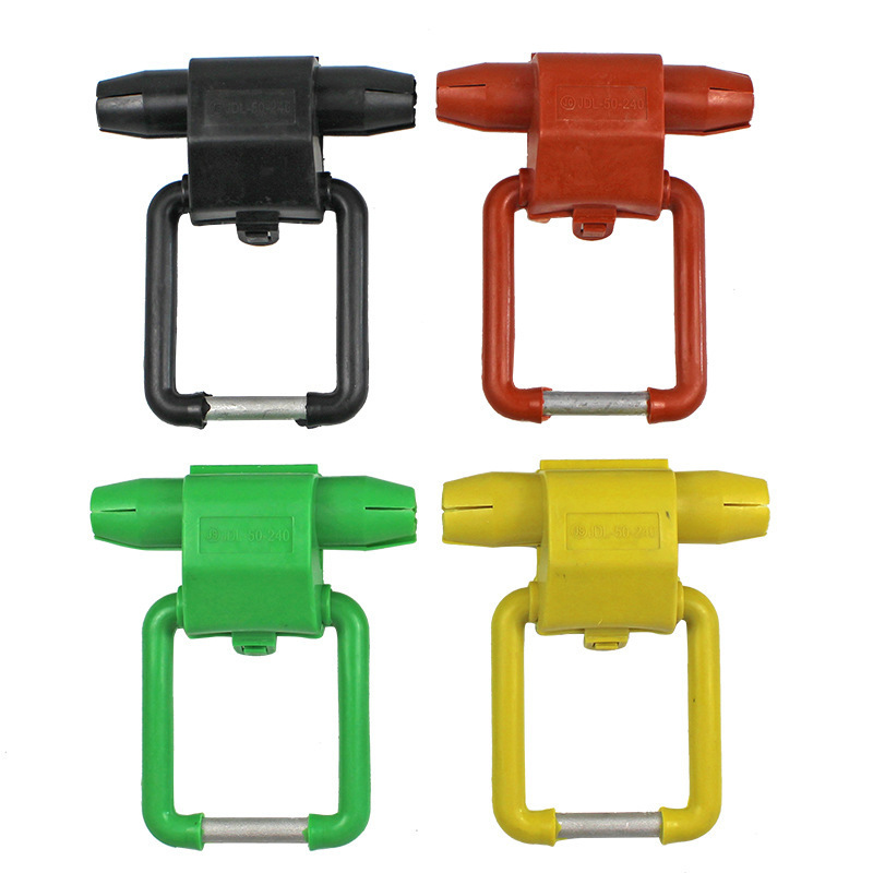 Jdl50-240 Electric Test Grounding Ring Grounding Wire Clamp Grounding Ring High and Low Voltage Four-Color Small Ring Electric Test Ring