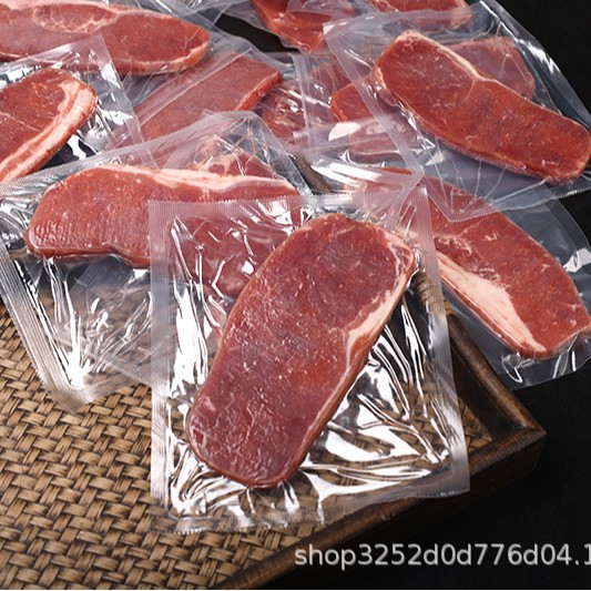Commercial Fresh Semi-Finished Sirloin Steak Western Restaurant Pickled Street Steak Supply Slightly Marinated Sirloin Steak