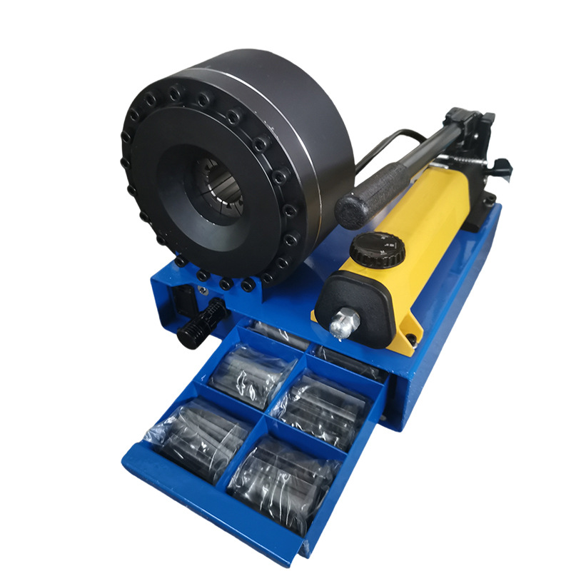 Upgraded version of small manual portable pipe shrinking machine high pressure hydraulic oil pipe beer pipe seizure portable pipe shrinking machine