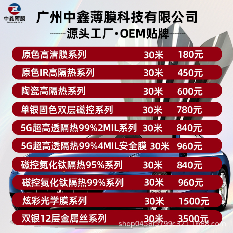 оптовая солнечная пленка для автомобилей, пленка для утепления, стеклянная пленка, солнцезащитная пленка, взрывозащитная пленка, пленка для кожи, пленка для всего автомобиля, рулон