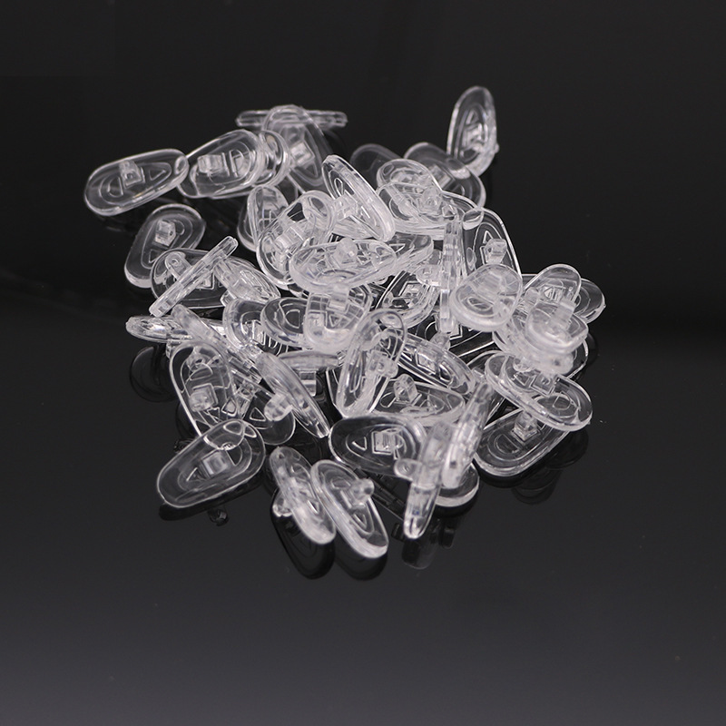 G14 Silicone Glasses Stipules Lock Screw Nose Pads Regardless of Left and Right Silicone Nose Pads Frame Accessories Soft Stipules