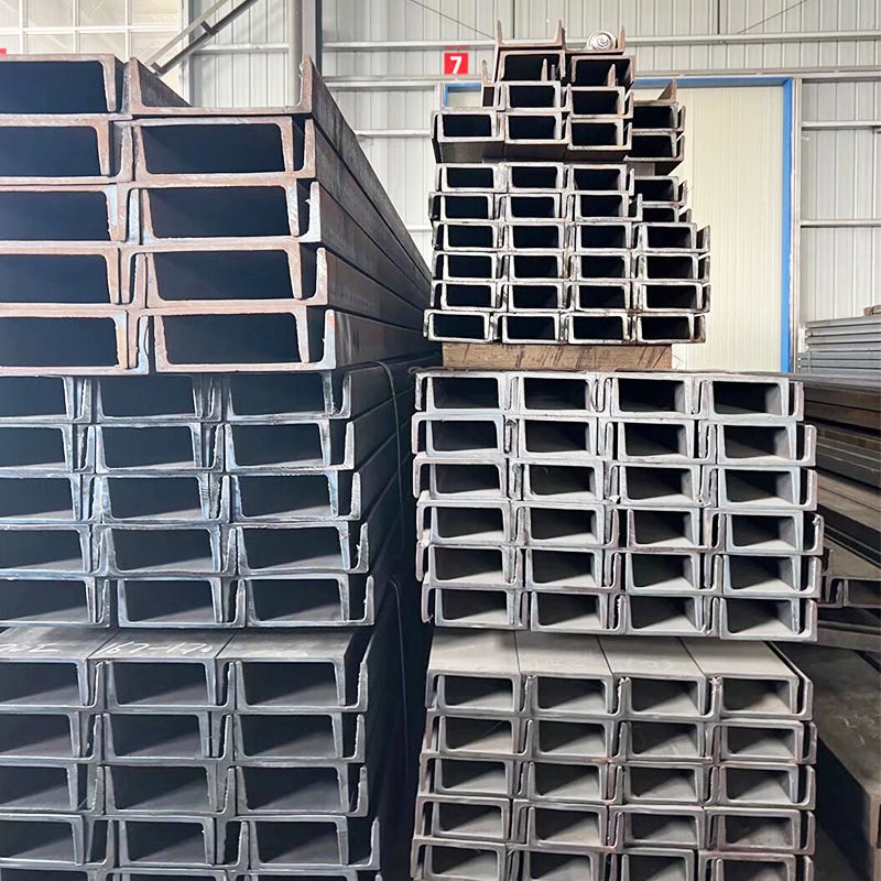 Galvanized Steel Channel National Standard Steel Channel 6m 8 #   10 #   12 #   6m Construction Steel Hot-Rolled Channel Steel for Load-Bearing
