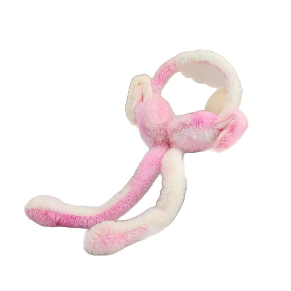 Rabbit Ears Can Move Warm Earmuffs for Female Students and Kidsren Cute Earmuffs Winter Earbags Ear Protection Earmuffs Winter Ear Caps