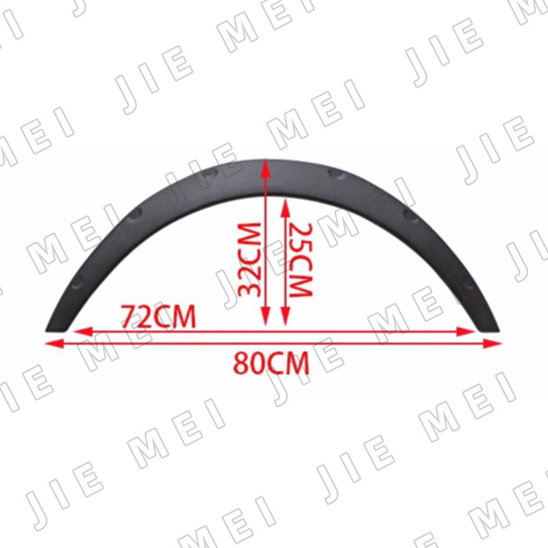 Cross-Border Wholesale Car Universal Modified Wide Body Wheel Arches Suv Off-Road Vehicle Sedan Widened Decorative Wheel Arch Fenders