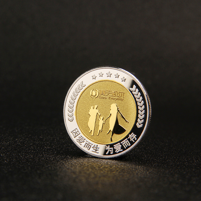 999 Manufacturer Wholesale Year of the Rabbit Auspicious Celebration Metal School Graduation Commemorative Coin Set Scenic Spot Badge