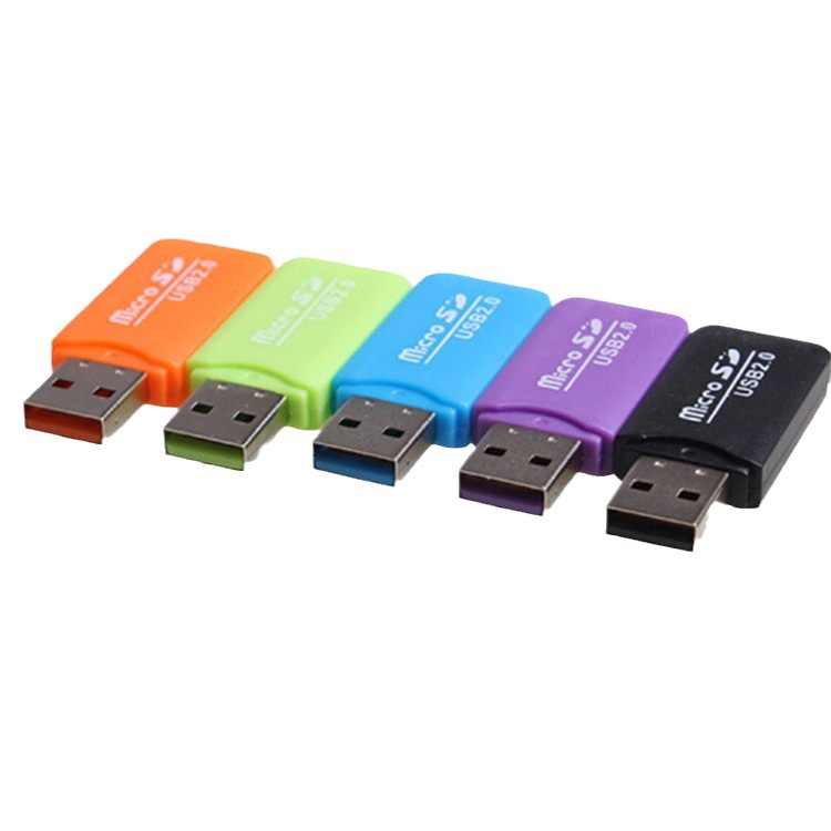 Factory wholesale ice cool card reader TF card reader USB2.0 high-speed computer mobile phone Type-C adapter
