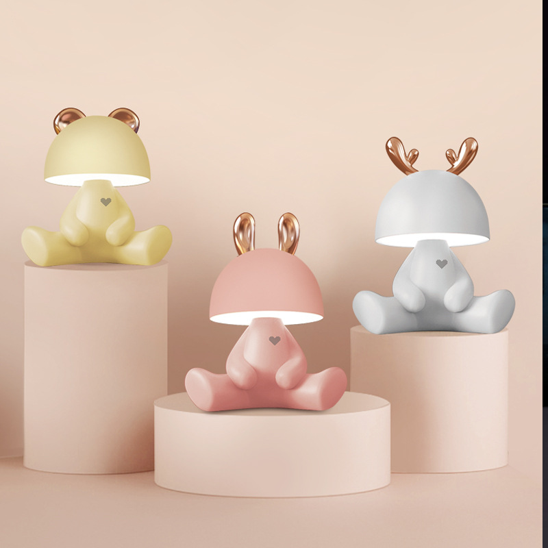 Bluetooth Speaker Rechargeable Led Eye Protection Desk Lamp Birthday Gift for Girlfriend, Boyfriend, Best Friend, Night Light