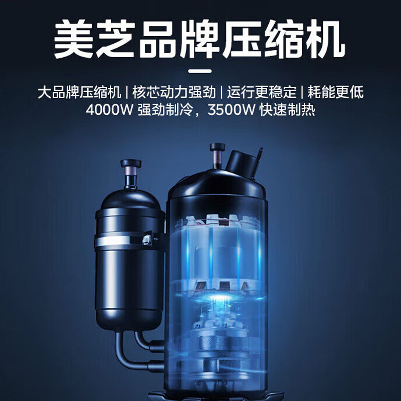 Midea Mobile Air Conditioner All-In-One Heating and Cooling 2 Hp Smart Home Without Outdoor Unit Installation-Free Kyr-40/N1Y-Pd7