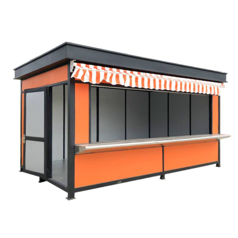 Outdoor Sales Booths, Snack Stalls, Security Booths, Fee Booths, Security Finished Guard Booths